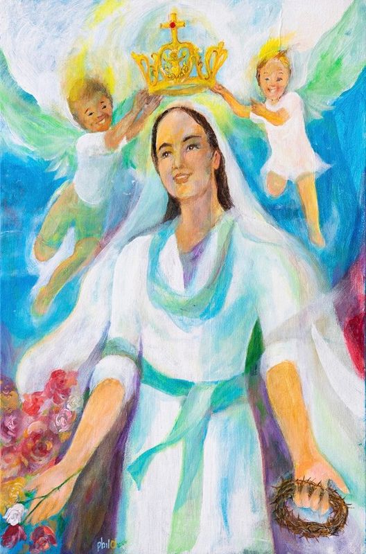 Crowning Of Mary by Phillip Ong