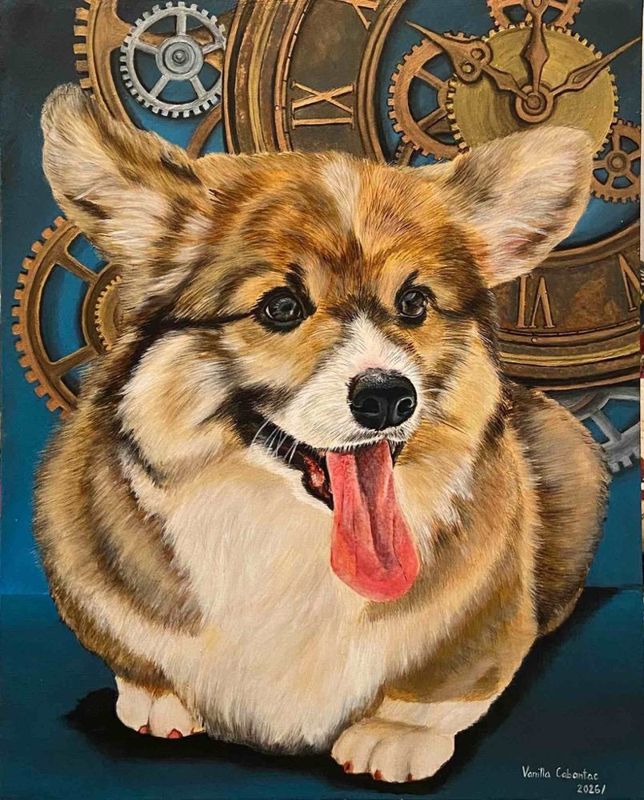 Paws (Pause) In Time by Van Cabanatac